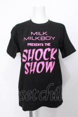 画像1: MILKBOY / SHOCK SHOW TEE S 黒 S-26-07-22-054-MB-TO-HR-ZS (1)
