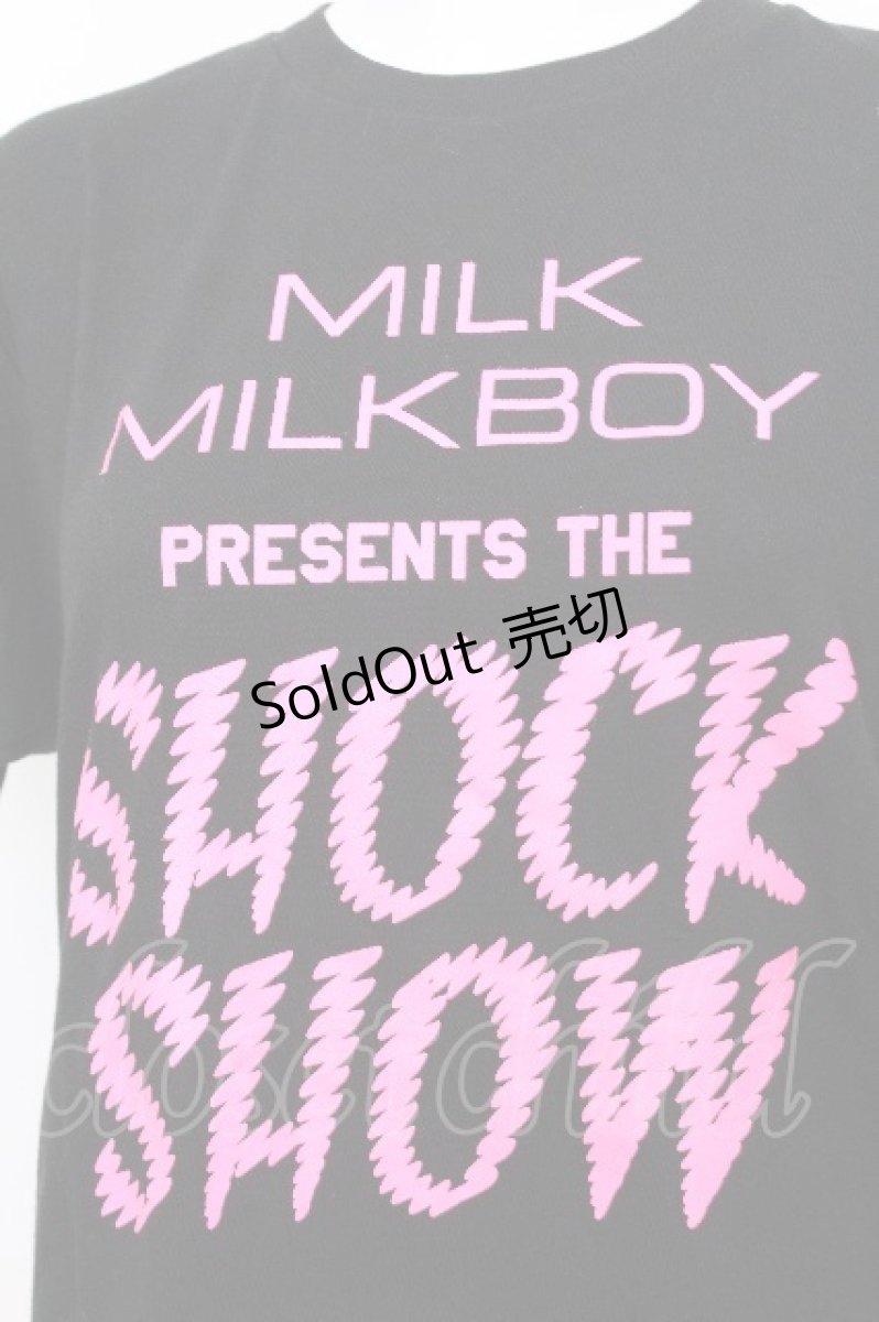 画像3: MILKBOY / SHOCK SHOW TEE S 黒 S-26-07-22-054-MB-TO-HR-ZS (3)
