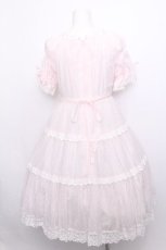 画像2: BABY,THE STARS SHINE BRIGHT / デザートワンピース（2025年）  ピンクｘ白 S-26-07-22-058-BA-OP-HR-ZS (2)