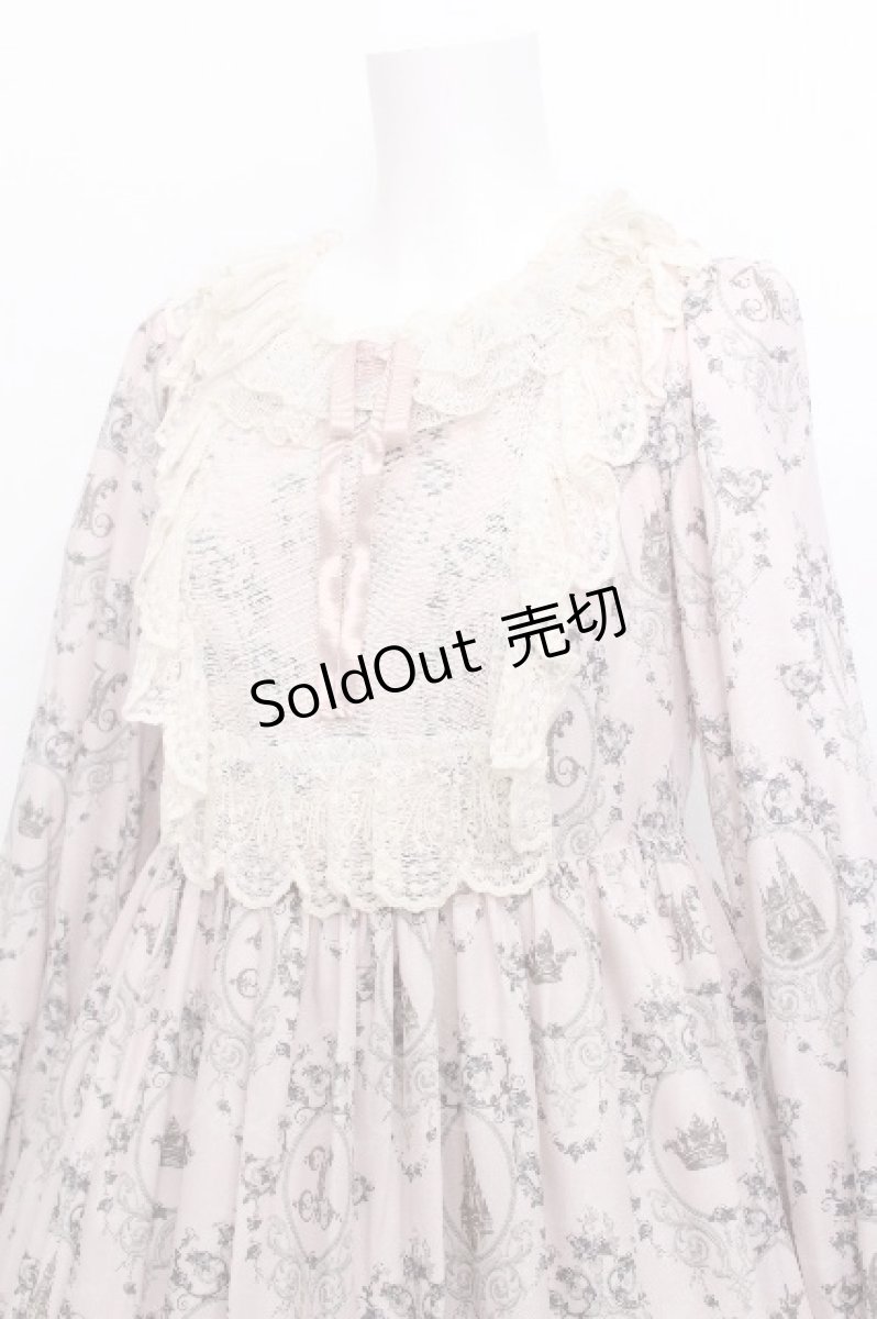 画像3: Melody BasKet / Rose Princessヨーク切替ワンピース  ピンク S-26-07-22-059-LO-OP-HR-ZS (3)