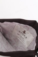画像3: m petit by misako / AM*コウチャツキベロアポーチ（紅茶無し）  黒 S-26-07-22-011-LO-ZA-HR-ZS (3)