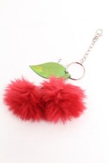 画像2: MILK / CHERRY KEYRING  赤 S-26-07-22-014-ML-AC-HR-ZS (2)