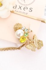 画像3: axes femme / バラピンｘ蝶イヤカフセット   S-26-07-22-023-AX-AC-AS-ZS (3)