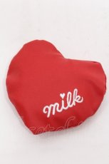 画像3: MILK / ハートエコバッグ  赤 S-26-07-22-027-ML-BG-HR-ZS (3)