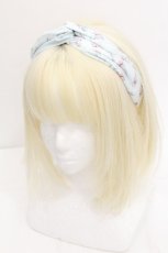 画像1: axes femme / オーロラフラワーヘアバンド  ミント S-26-07-22-029-AX-AC-AS-ZS (1)