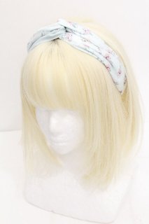 axes femme / オーロラフラワーヘアバンド ミント S-26-07-22-029-AX