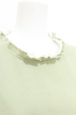 画像5: axes femme / リブカットソー  グリーン S-26-07-23-022-AX-TO-AS-ZS (5)