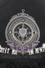画像4: Amavel / Magical Cosmic Cosmetic 半袖ブラウス  黒 S-26-07-23-032-CA-BL-AS-ZS (4)