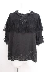 画像1: axes femme kawaii / ブリーズブラウス  黒 S-26-07-23-033-AX-TO-AS-ZS (1)