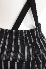 画像3: axes femme POETIQUE / サス付きハーフパンツ  黒 S-26-07-23-055-AX-PA-AS-ZS (3)