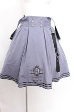 画像5: Amavel / Histoire Epeist レイヤードスカート  ブルーグレー S-26-07-23-057-CA-SK-AS-ZS (5)