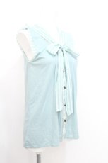 画像2: axes femme / 袖ボータイノースリプルオーバー  ミント S-26-07-23-010-AX-TO-AS-ZS (2)