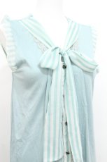画像4: axes femme / 袖ボータイノースリプルオーバー  ミント S-26-07-23-010-AX-TO-AS-ZS (4)