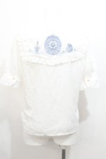 画像3: Amavel / Magical Cosmic Cosmetic 半袖ブラウス  白 S-26-07-23-012-CA-BL-AS-ZS (3)