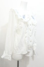 画像2: Amavel / Magical Cosmic Cosmetic 半袖ブラウス  白 S-26-07-23-013-CA-BL-AS-ZS (2)