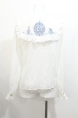 画像3: Amavel / Magical Cosmic Cosmetic 半袖ブラウス  白 S-26-07-23-013-CA-BL-AS-ZS (3)