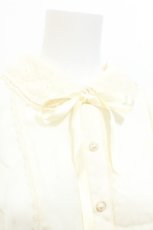 画像5: axes femme kawaii / レース襟リボン付ブラウス  オフ S-26-07-23-014-AX-BL-AS-ZS (5)