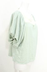 画像2: axes femme / ボリューム袖カットプルオーバー  ミント S-26-07-23-021-AX-TO-AS-ZS (2)
