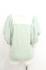 画像3: axes femme / ボリューム袖カットプルオーバー  ミント S-26-07-23-021-AX-TO-AS-ZS (3)