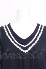 画像4: axes femme / 裾バラ刺繍レースロングキャミ  生成り S-26-07-24-033-AX-TO-SZ-ZS (4)