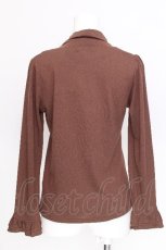 画像2: axes femme / ハイネックインナーカットソー  ブラウン S-26-07-24-037-AX-TO-AS-ZS (2)