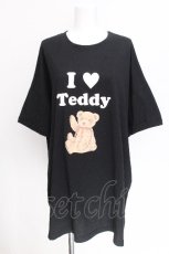 画像1: Ank Rouge / くまプリントTシャツ  黒 S-26-07-24-042-CA-TS-HR-ZS (1)