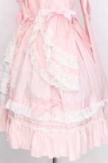 画像4: BABY,THE STARS SHINE BRIGHT / ローブ・ア・ラ・フランセーズワンピース&ヘッドドレスセット  ピンク S-26-07-24-045-BA-ZA-AS-ZS (4)