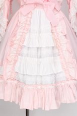 画像5: BABY,THE STARS SHINE BRIGHT / ローブ・ア・ラ・フランセーズワンピース&ヘッドドレスセット  ピンク S-26-07-24-045-BA-ZA-AS-ZS (5)