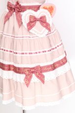 画像4: BABY,THE STARS SHINE BRIGHT / Waffle Cottonティアードジャンパースカート  ピンク S-26-07-24-046-BA-OP-HR-ZS (4)