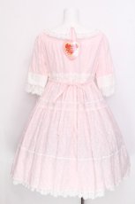 画像2: BABY,THE STARS SHINE BRIGHT / はわせティアードワンピース  ピンク S-26-07-24-048-BA-OP-AS-ZS (2)