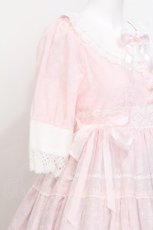 画像4: BABY,THE STARS SHINE BRIGHT / はわせティアードワンピース  ピンク S-26-07-24-048-BA-OP-AS-ZS (4)
