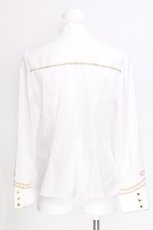 画像2: Angelic Pretty / CIRCUS Ribbonブラウス  白ｘ黒 S-26-07-24-001-AP-BL-AS-ZS (2)