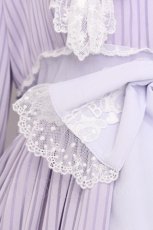 画像4: BABY,THE STARS SHINE BRIGHT / Little Kitten Luluna ストライプワンピース  ラベンダー S-26-07-24-050-BA-OP-HR-ZS (4)