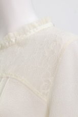 画像4: LIZ LISA / ハイネックブラウジングトップス 0 オフ白 S-26-07-24-005-LO-TO-SZ-ZS (4)