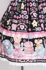 画像5: Angelic Pretty / Toy's Donut Dinerワンピース  クロ S-26-07-24-058-AP-OP-SZ-ZS (5)