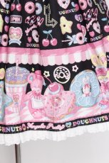 画像6: Angelic Pretty / Toy's Donut Dinerワンピース  クロ S-26-07-24-058-AP-OP-SZ-ZS (6)
