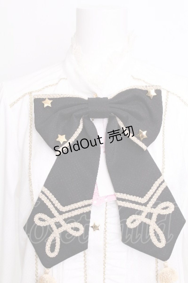 画像3: Angelic Pretty / CIRCUS Ribbonブラウス  白ｘ黒 S-26-07-24-001-AP-BL-AS-ZS (3)