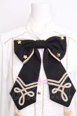 画像3: Angelic Pretty / CIRCUS Ribbonブラウス  白ｘ黒 S-26-07-24-001-AP-BL-AS-ZS (3)
