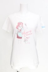 画像1: MILK / Whipping cream TEE  白 S-26-07-24-009-ML-BL-HR-ZS (1)