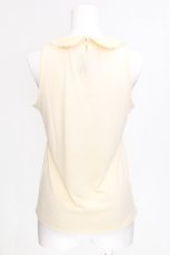 画像2: axes femme / レース衿タンクトップ  キナリ S-26-07-24-012-AX-TO-HR-ZS (2)
