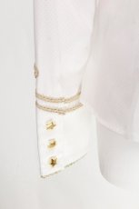 画像5: Angelic Pretty / CIRCUS Ribbonブラウス  白ｘ黒 S-26-07-24-001-AP-BL-AS-ZS (5)