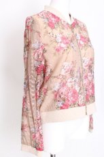 画像3: axes femme POETIQUE / 大花柄シャツブルゾン  ベージュ S-26-07-24-021-AX-TO-HR-ZS (3)