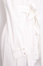 画像5: axes femme POETIQUE / フィッシュテールシャツチュニック  白 S-26-07-26-039-AX-OP-AS-ZS (5)