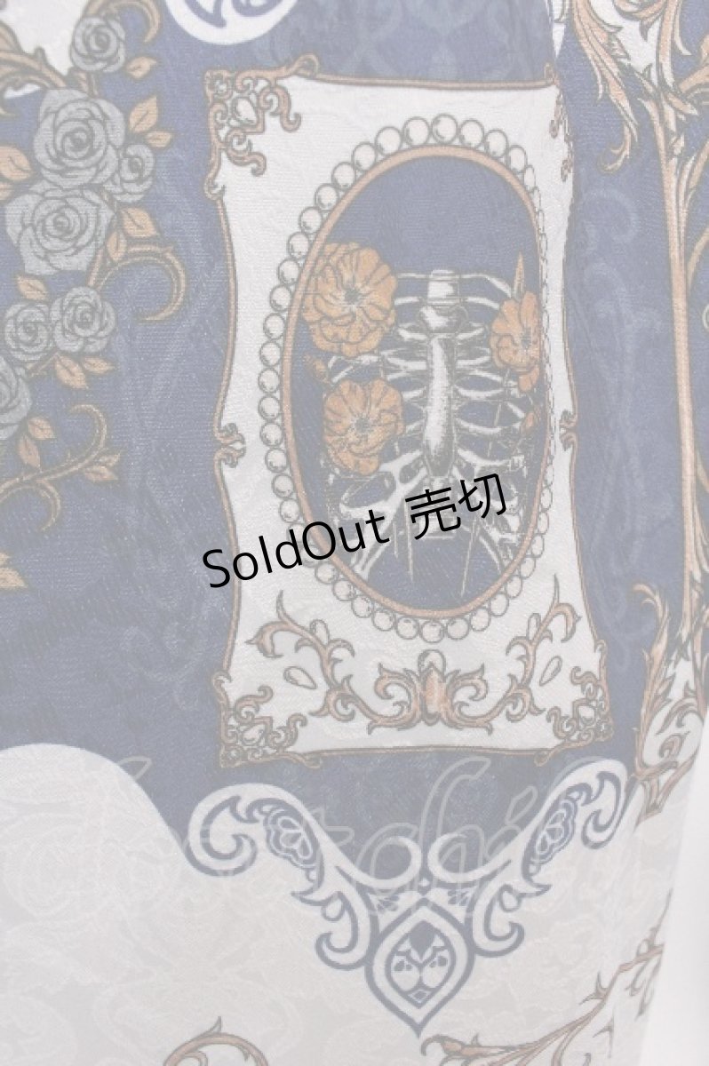 画像8: Miss Cube / Blood Night Lamplighter ワンピース L 白ｘ青 S-26-07-26-041-LO-OP-HR-ZS (8)