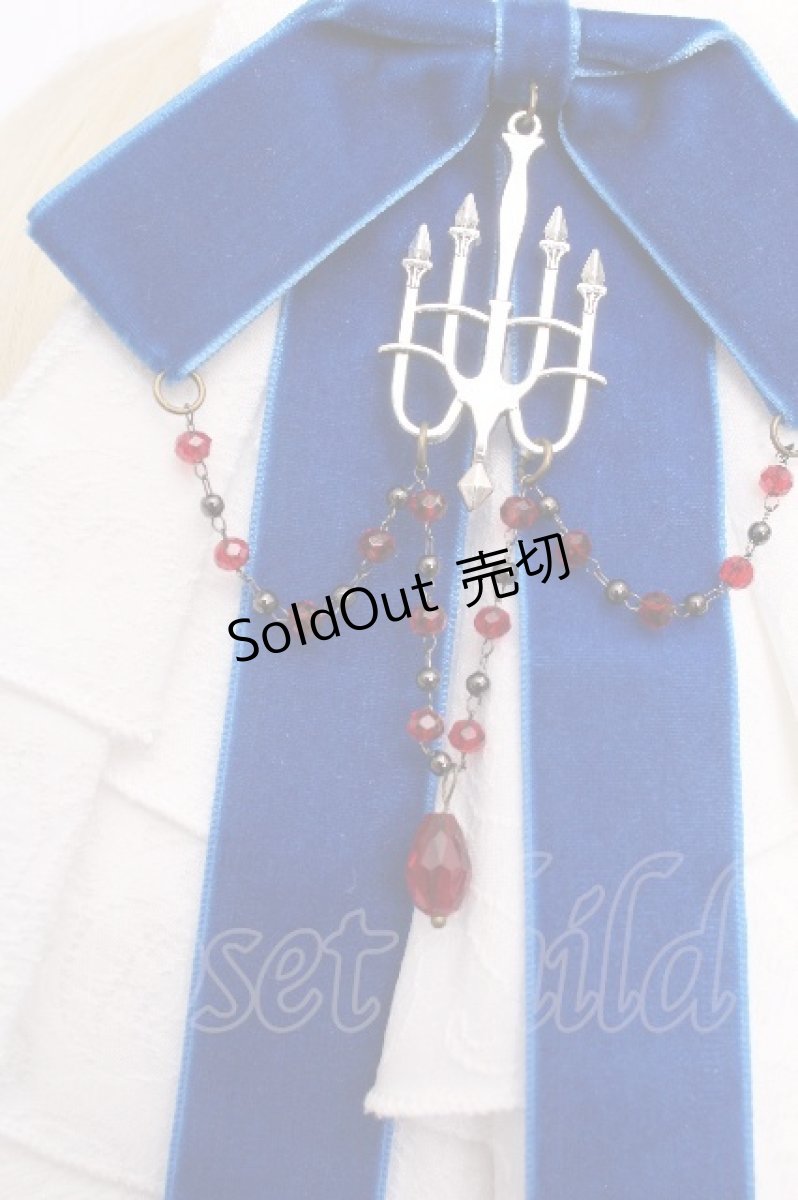 画像10: Miss Cube / Blood Night Lamplighter ワンピース L 白ｘ青 S-26-07-26-041-LO-OP-HR-ZS (10)