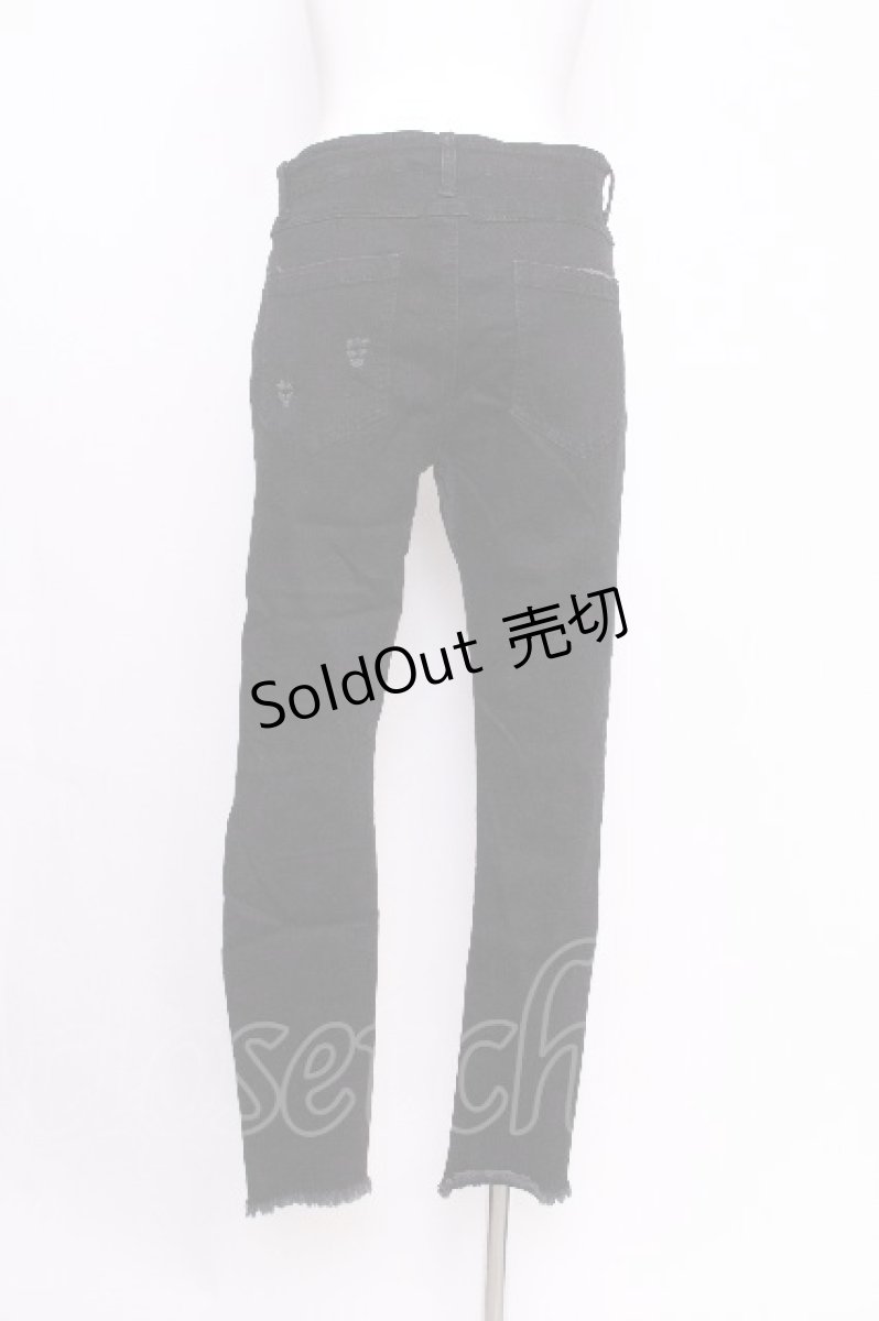 画像3: KILLSTAR / スタッズパンツ  黒 S-26-07-26-055-PU-PA-AS-ZS (3)
