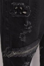 画像6: KILLSTAR / スタッズパンツ  黒 S-26-07-26-055-PU-PA-AS-ZS (6)