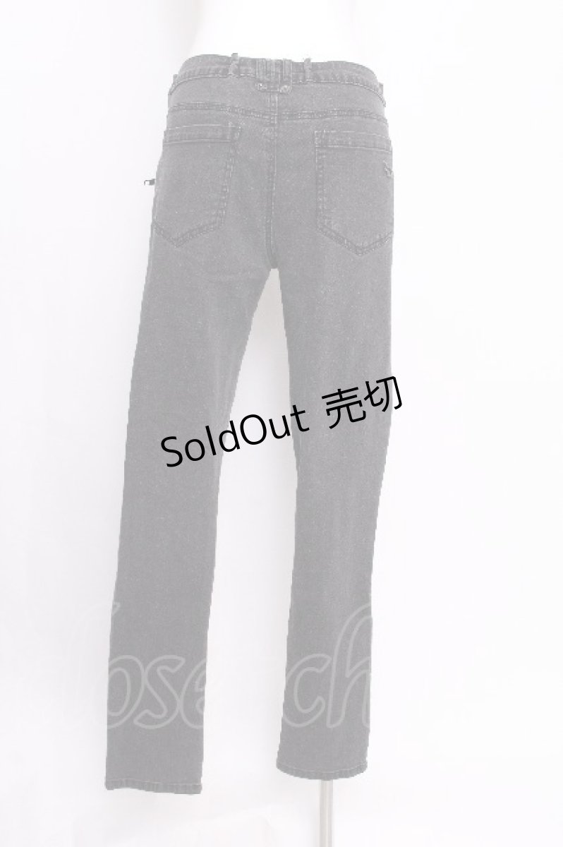 画像3: KILLSTAR / スタッズパンツ  黒 S-26-07-26-056-PU-PA-AS-ZS (3)
