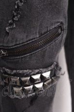 画像5: KILLSTAR / スタッズパンツ  黒 S-26-07-26-056-PU-PA-AS-ZS (5)