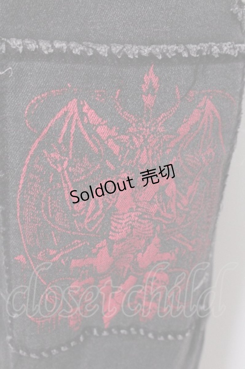 画像6: KILLSTAR / スタッズパンツ  黒 S-26-07-26-056-PU-PA-AS-ZS (6)